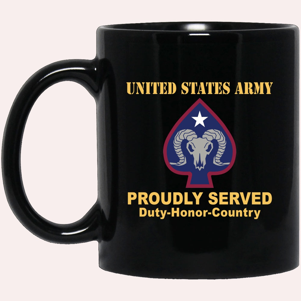 Us Army Mug, Veterans Mug, US Army 17TH SUSTAINMENT BRIGADE Black Mug, Us Army Coffee Mug, Military Coffee Mugs