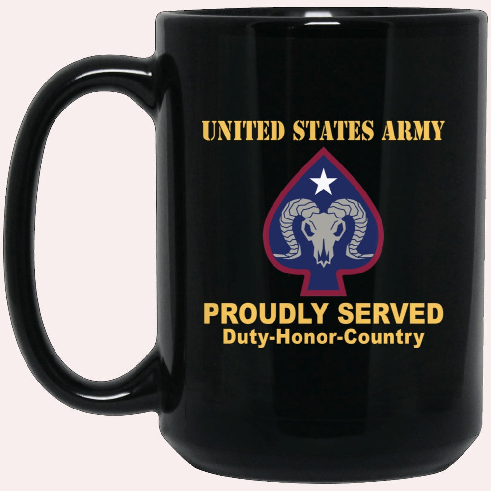 Us Army Mug, Veterans Mug, US Army 17TH SUSTAINMENT BRIGADE Black Mug, Us Army Coffee Mug, Military Coffee Mugs