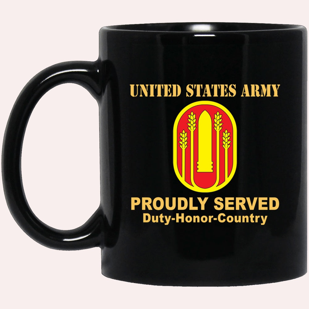 Us Army Mug, Veterans Mug, US Army 196 MANEUVER ENHANCEMENT BRIGADE Black Mug, Us Army Coffee Mug, Military Coffee Mugs