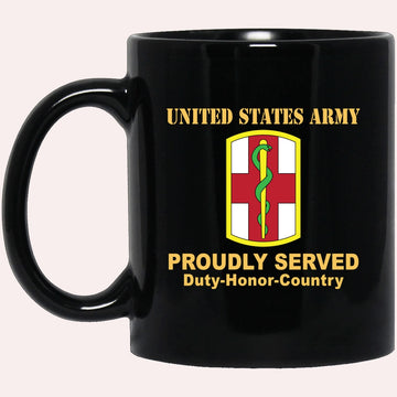 Us Army Mug, Veterans Mug, US Army 1ST MEDICAL BRIGADE Black Mug, Us Army Coffee Mug, Military Coffee Mugs