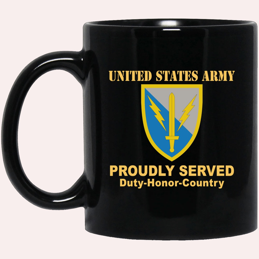 Us Army Mug, Veterans Mug, US Army 201 BATTLEFIELD SURVEILLANCE Black Mug, Us Army Coffee Mug, Military Coffee Mugs