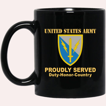 Us Army Mug, Veterans Mug, US Army 201 BATTLEFIELD SURVEILLANCE Black Mug, Us Army Coffee Mug, Military Coffee Mugs