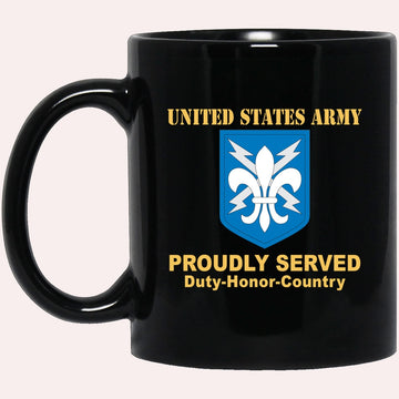 Us Army Mug, Veterans Mug, US Army 205TH MILITARY INTELLIGENCE BRIGADE Black Mug, Us Army Coffee Mug, Military Coffee Mugs