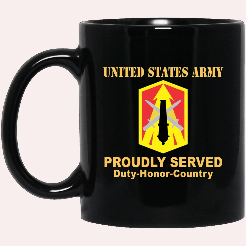 Us Army Mug, Veterans Mug, US Army 214TH FIRES BRIGADE  Black Mug, Us Army Coffee Mug, Military Coffee Mugs