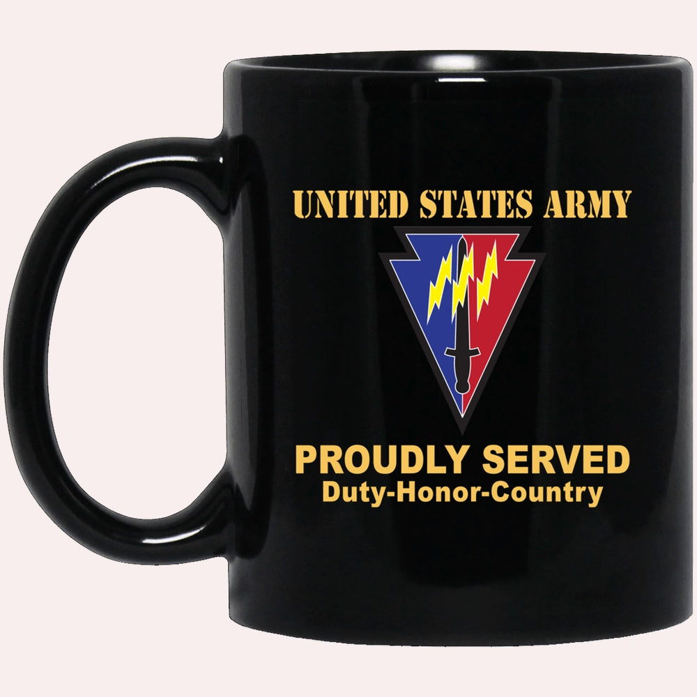 Us Army Mug, Veterans Mug, US Army 219TH BATTLEFIELD SURVEILLANCE Black Mug, Us Army Coffee Mug, Military Coffee Mugs