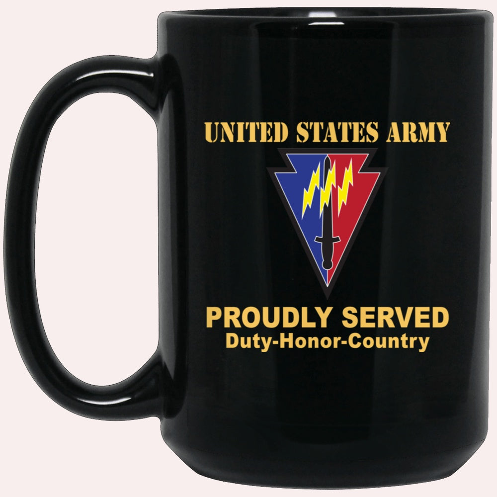 Us Army Mug, Veterans Mug, US Army 219TH BATTLEFIELD SURVEILLANCE Black Mug, Us Army Coffee Mug, Military Coffee Mugs
