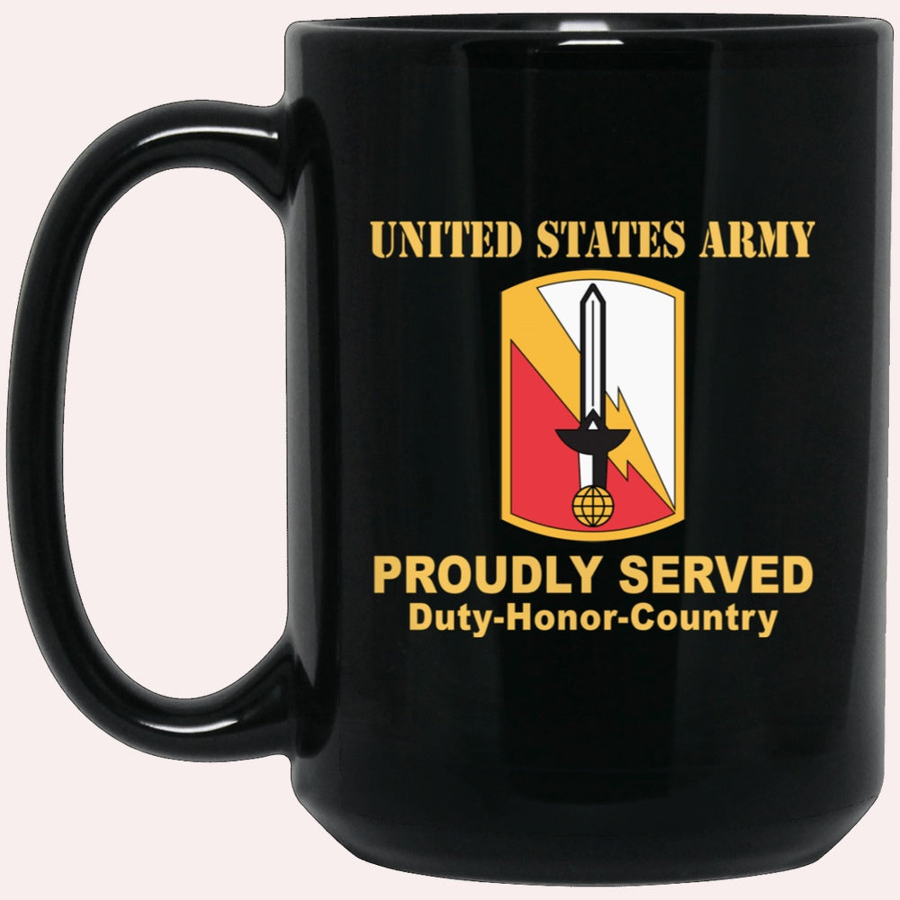 Us Army Mug, Veterans Mug, US Army 21ST SIGNAL BRIGADE Black Mug, Us Army Coffee Mug, Military Coffee Mugs