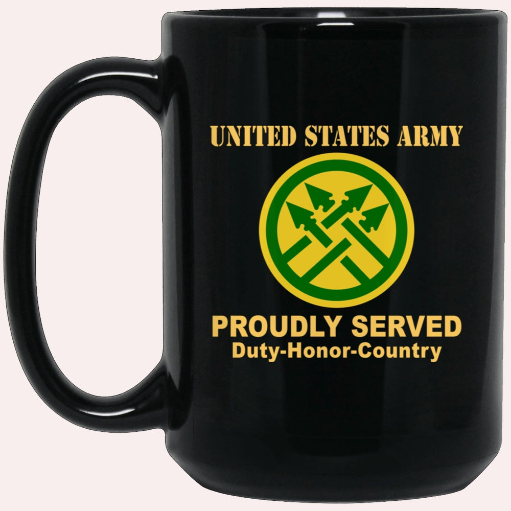 Us Army Mug, Veterans Mug, US Army 220TH MILITARY POLICE BRIGADE Black Mug, Us Army Coffee Mug, Military Coffee Mugs