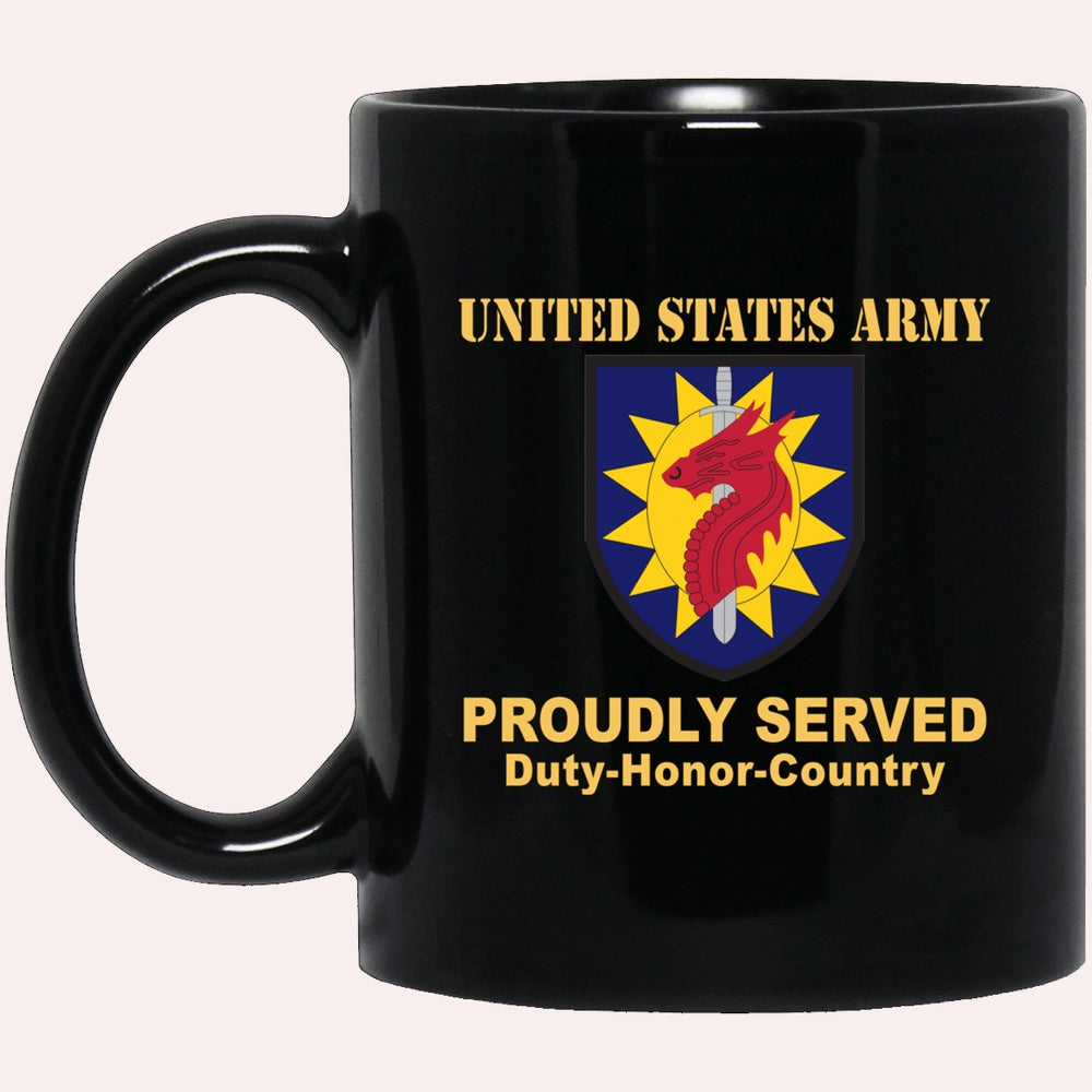 Us Army Mug, Veterans Mug, US Army 224 SUSTAINMENT BRIGADE Black Mug, Us Army Coffee Mug, Military Coffee Mugs
