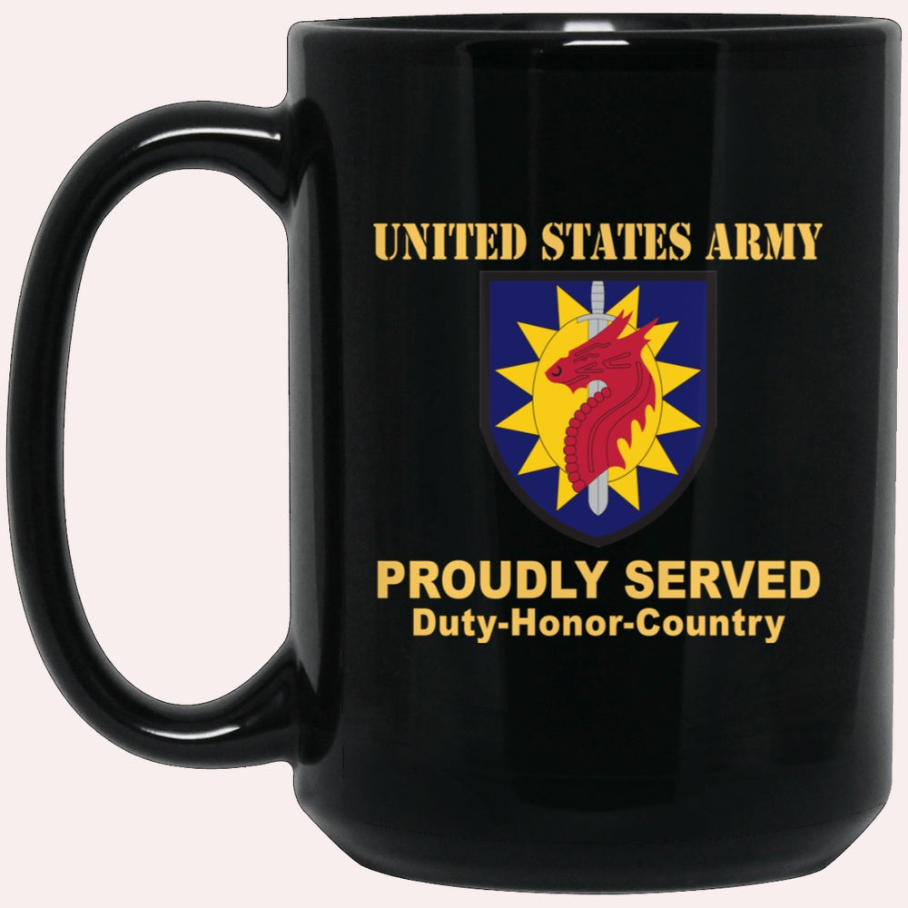 Us Army Mug, Veterans Mug, US Army 224 SUSTAINMENT BRIGADE Black Mug, Us Army Coffee Mug, Military Coffee Mugs