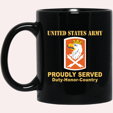 Us Army Mug, Veterans Mug, US Army 22ND SIGNAL BRIGADE Black Mug, Us Army Coffee Mug, Military Coffee Mugs