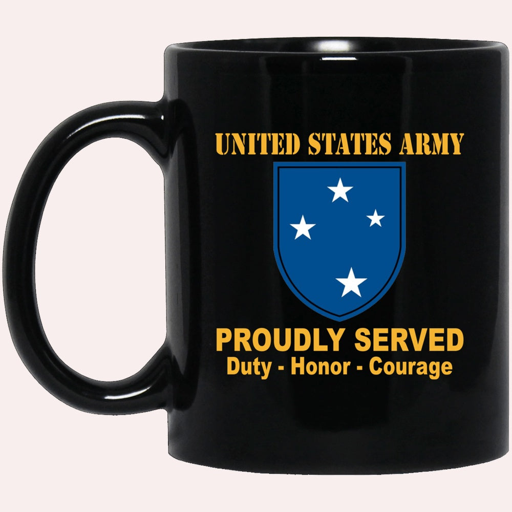 Us Army Mug, Veterans Mug, US Army 23rd Infantry Division Black Mug, Us Army Coffee Mug, Military Coffee Mugs