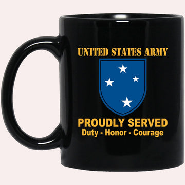 Us Army Mug, Veterans Mug, US Army 23rd Infantry Division Black Mug, Us Army Coffee Mug, Military Coffee Mugs