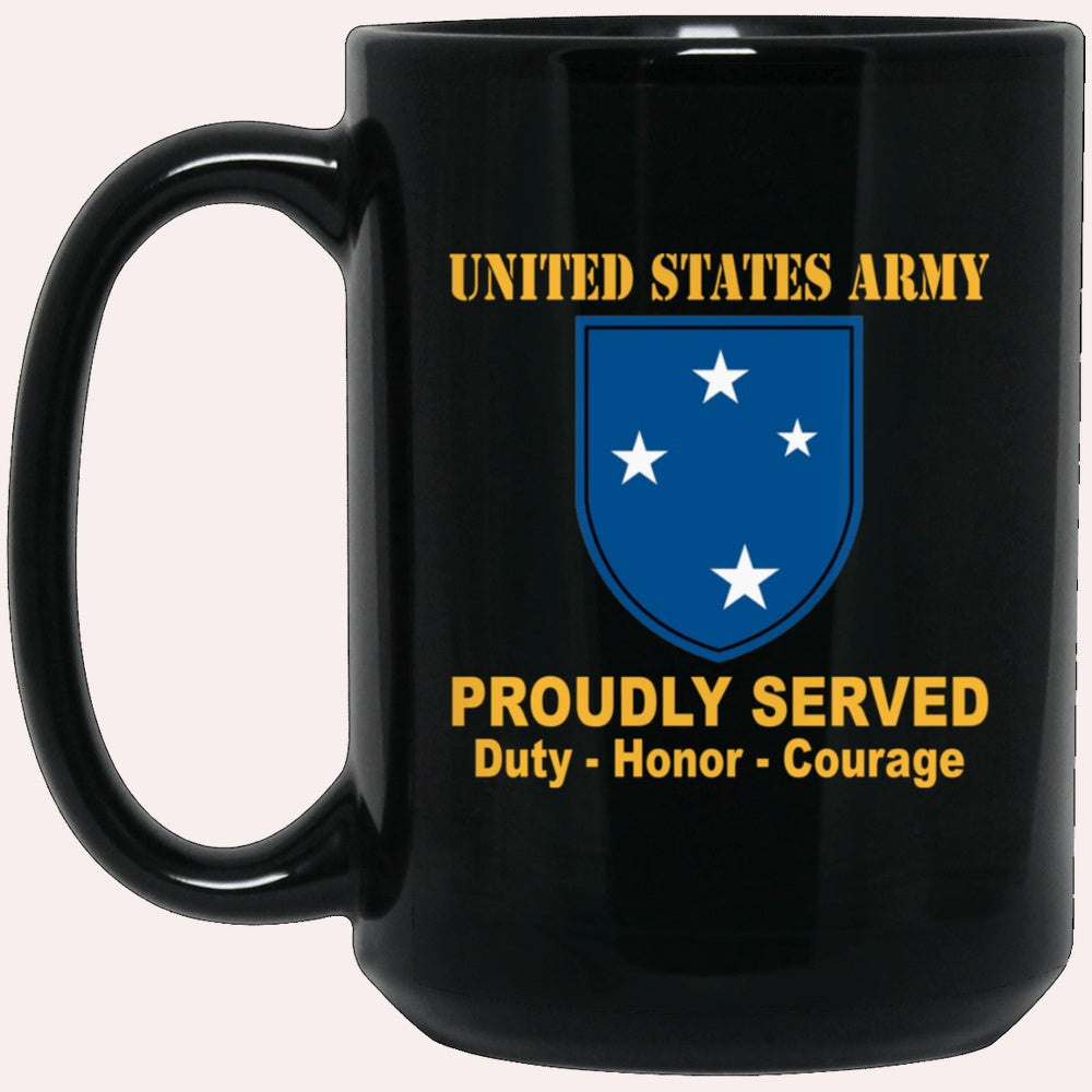 Us Army Mug, Veterans Mug, US Army 23rd Infantry Division Black Mug, Us Army Coffee Mug, Military Coffee Mugs