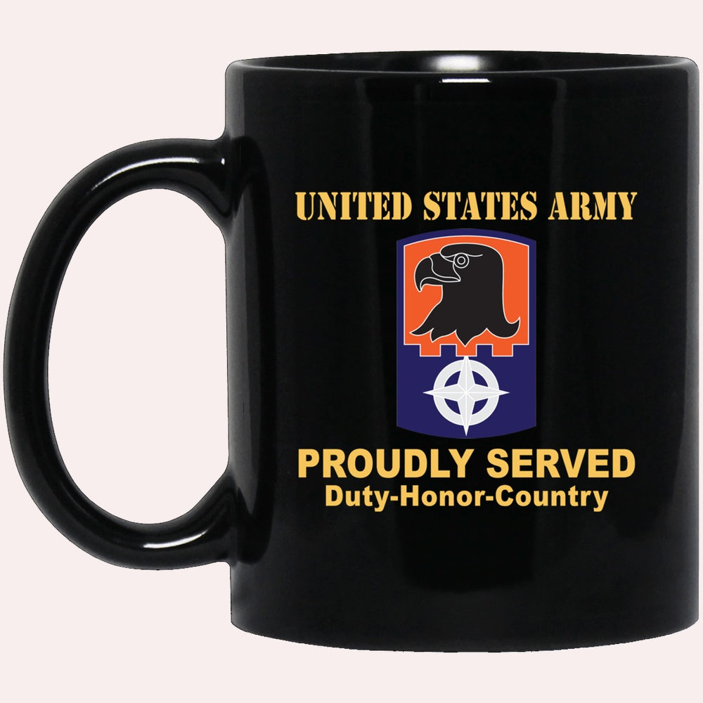 Us Army Mug, Veterans Mug, US Army 244TH AVIATION BRIGADE Black Mug, Us Army Coffee Mug, Military Coffee Mugs
