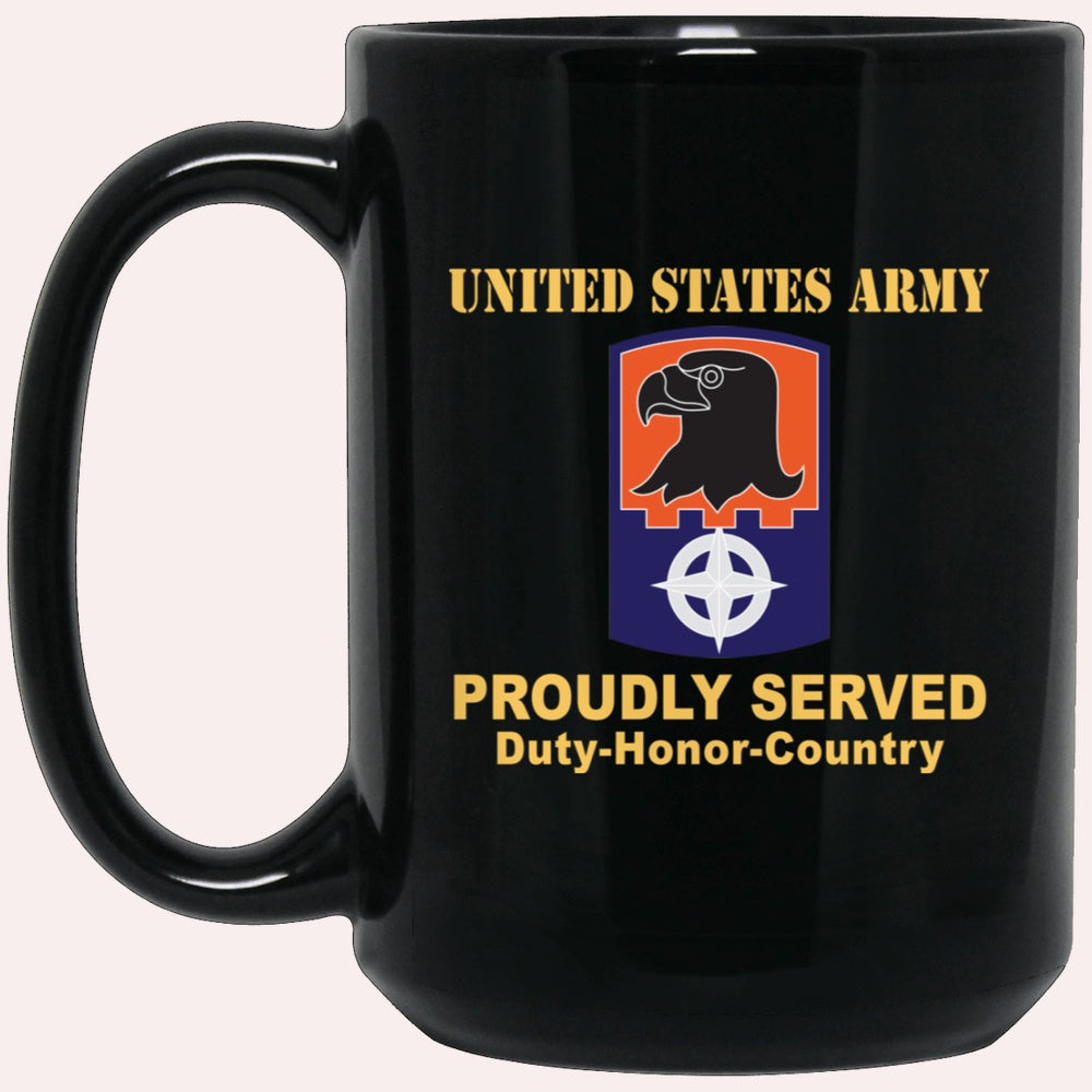 Us Army Mug, Veterans Mug, US Army 244TH AVIATION BRIGADE Black Mug, Us Army Coffee Mug, Military Coffee Mugs