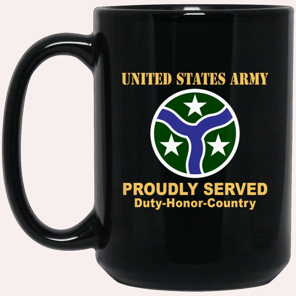 Us Army Mug, Veterans Mug, US Army 278TH ARMORED CAVALRY REGIMENT Black Mug, Us Army Coffee Mug, Military Coffee Mugs