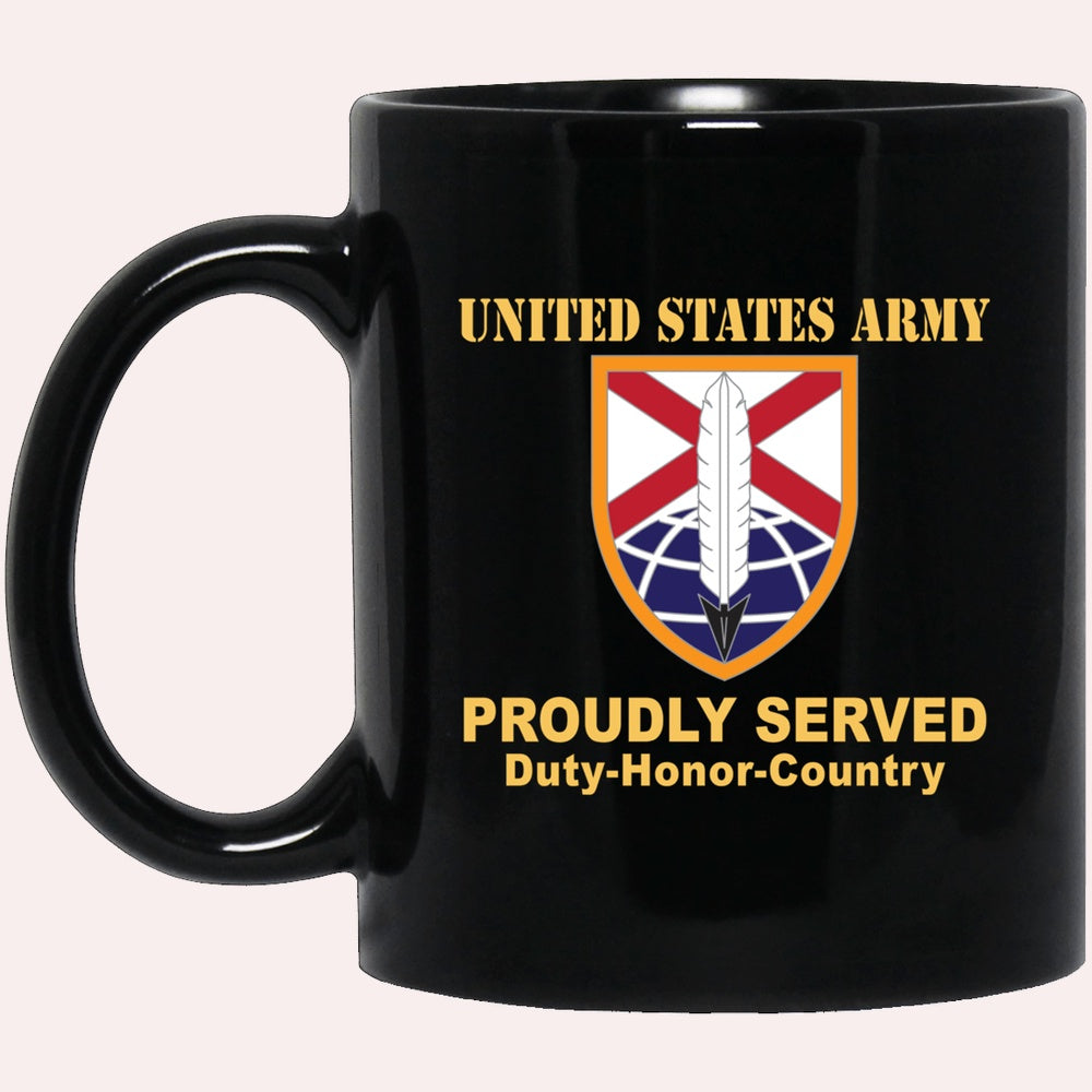 Us Army Mug, Veterans Mug, US Army 279TH ARMY FIELD SUPPORT BRIGADE Black Mug, Us Army Coffee Mug, Military Coffee Mugs