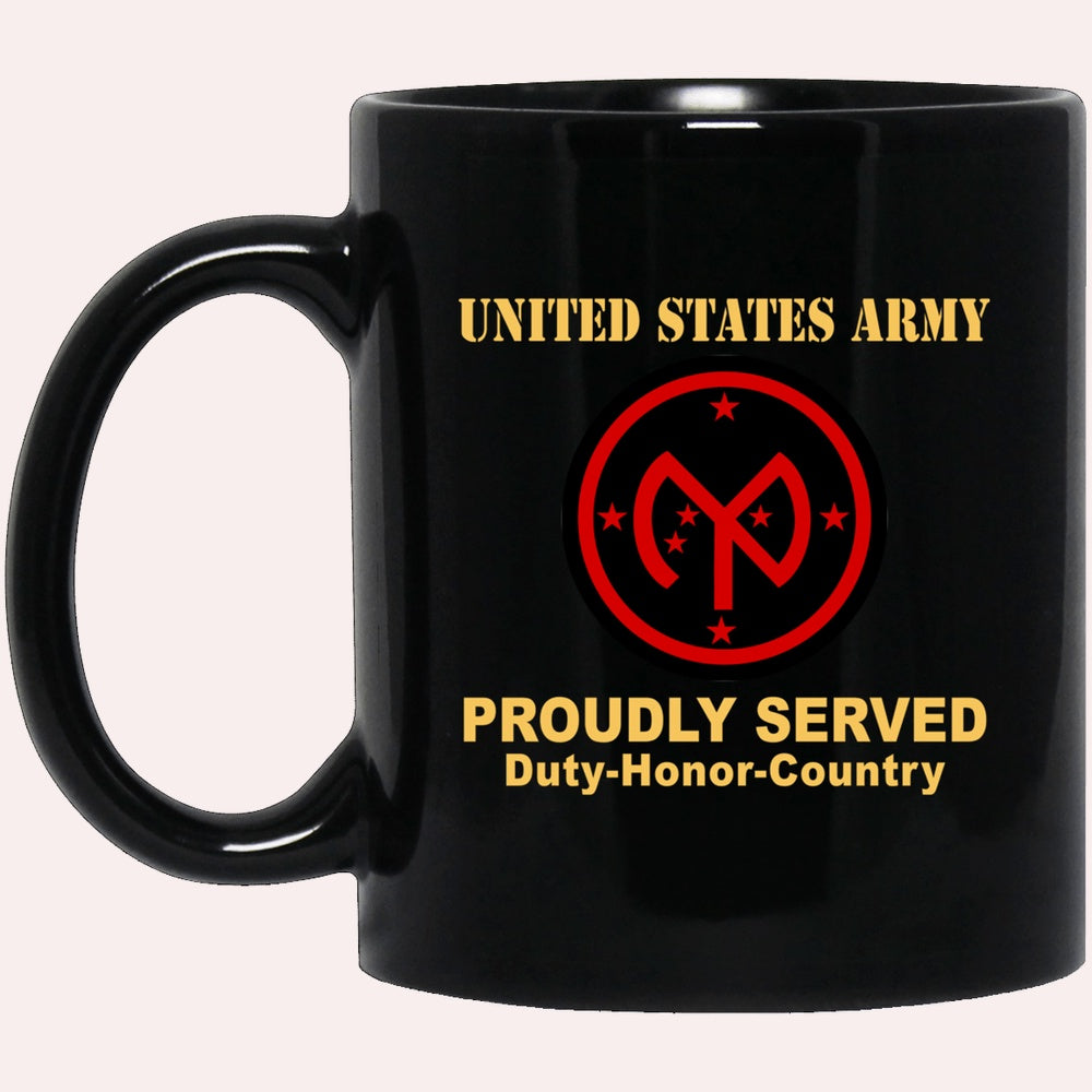 Us Army Mug, Veterans Mug, US Army 27TH INFANTRY BRIGADE COMBAT TEAM Black Mug, Us Army Coffee Mug, Military Coffee Mugs