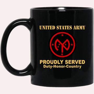 Us Army Mug, Veterans Mug, US Army 27TH INFANTRY BRIGADE COMBAT TEAM Black Mug, Us Army Coffee Mug, Military Coffee Mugs