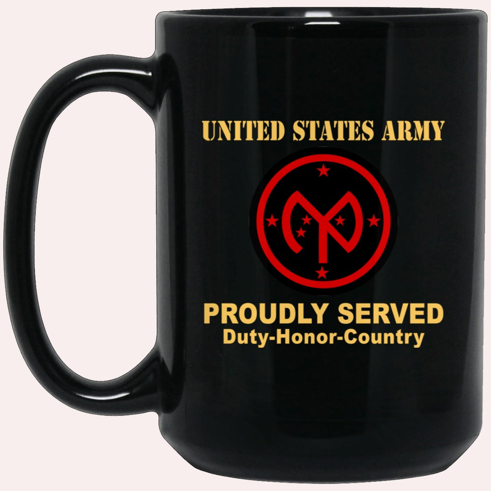 Us Army Mug, Veterans Mug, US Army 27TH INFANTRY BRIGADE COMBAT TEAM Black Mug, Us Army Coffee Mug, Military Coffee Mugs