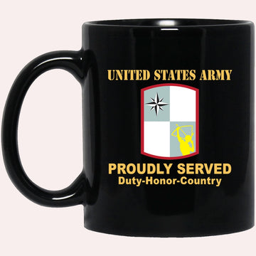 Us Army Mug, Veterans Mug, US Army 287 SUSTAINMENT BRIGADE Black Mug, Us Army Coffee Mug, Military Coffee Mugs