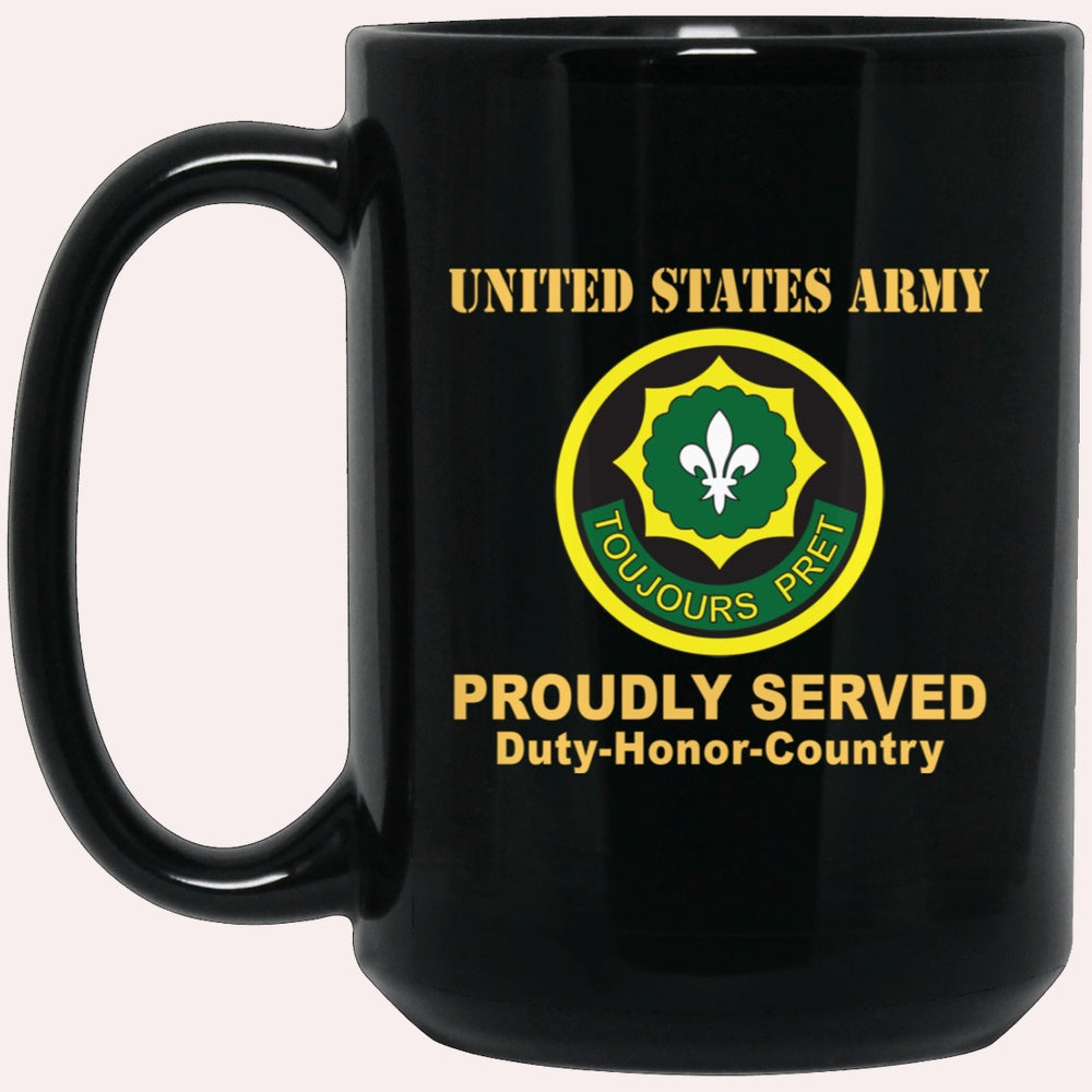 Us Army Mug, Veterans Mug, US Army 2ND CAVALRY REGIMENT Black Mug, Us Army Coffee Mug, Military Coffee Mugs