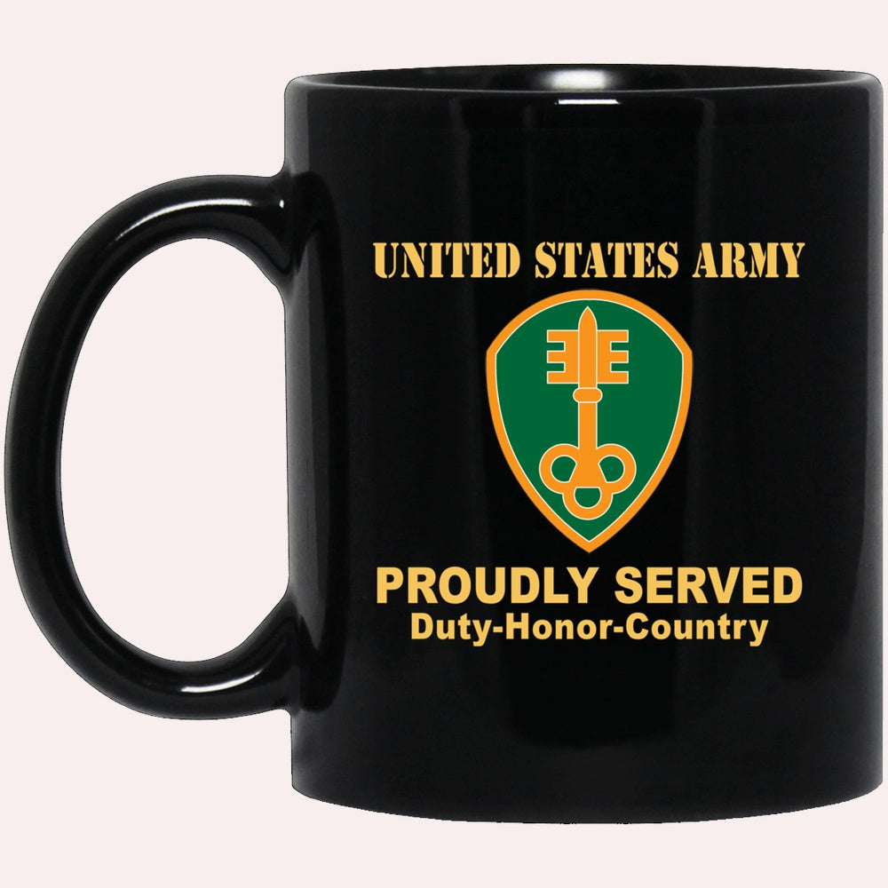 Us Army Mug, Veterans Mug, US Army 300 MILITARY POLICE BRIGADE Black Mug, Us Army Coffee Mug, Military Coffee Mugs