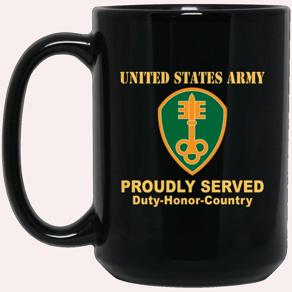 Us Army Mug, Veterans Mug, US Army 300 MILITARY POLICE BRIGADE Black Mug, Us Army Coffee Mug, Military Coffee Mugs