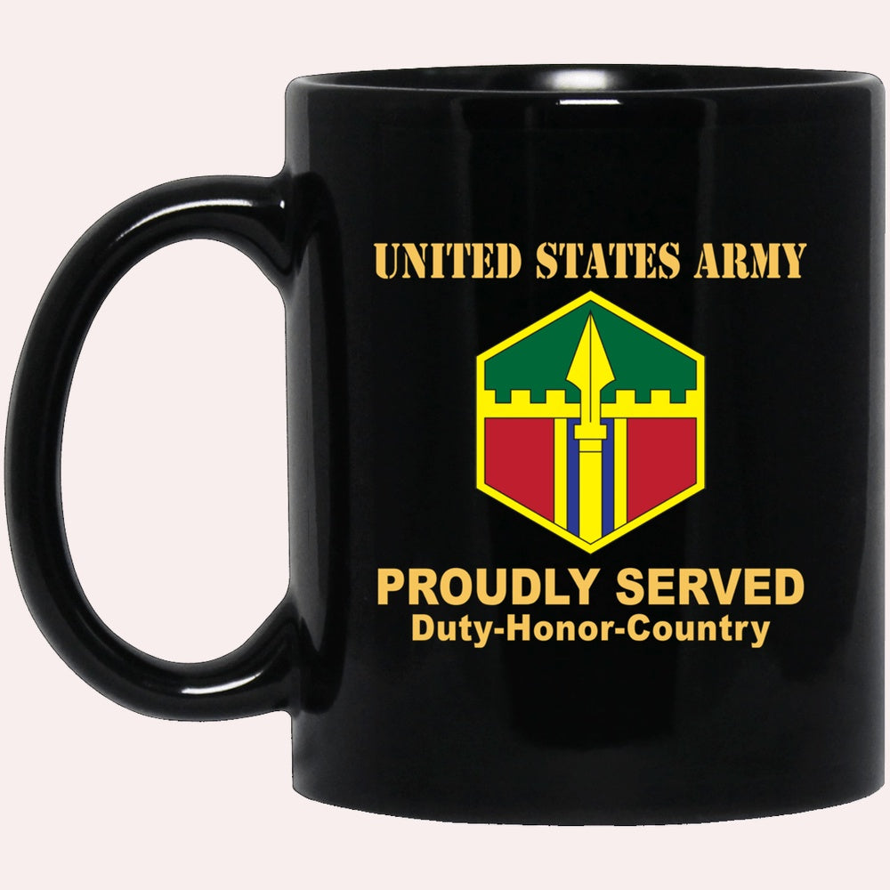 Us Army Mug, Veterans Mug, US Army 301ST MANEUVER ENHANCEMENT BRIGADE Black Mug, Us Army Coffee Mug, Military Coffee Mugs