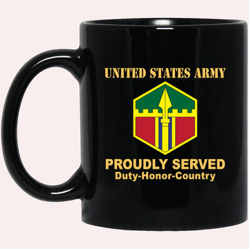 Us Army Mug, Veterans Mug, US Army 301ST MANEUVER ENHANCEMENT BRIGADE Black Mug, Us Army Coffee Mug, Military Coffee Mugs