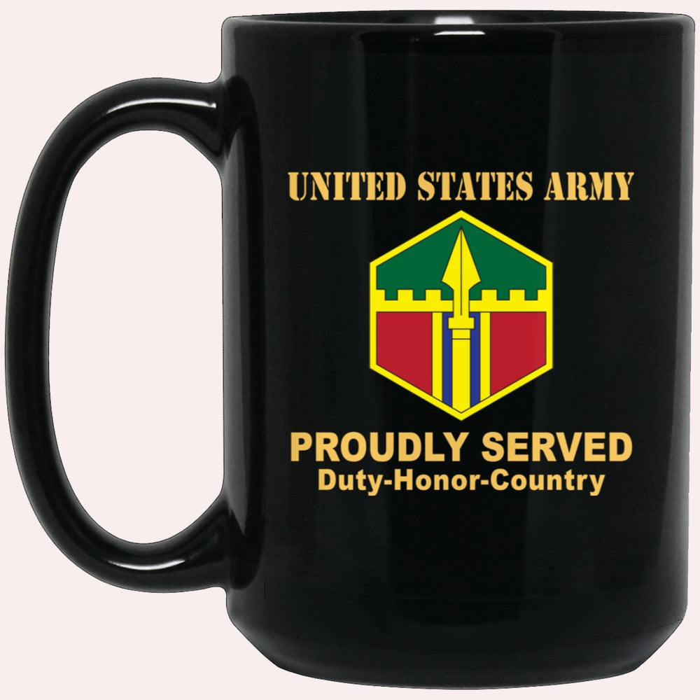 Us Army Mug, Veterans Mug, US Army 301ST MANEUVER ENHANCEMENT BRIGADE Black Mug, Us Army Coffee Mug, Military Coffee Mugs
