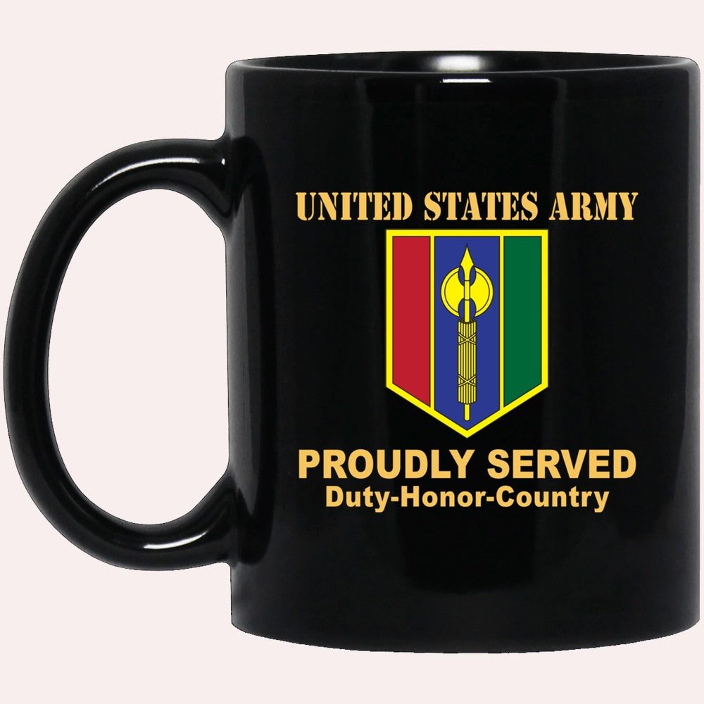 Us Army Mug, Veterans Mug, US Army 302 MANEUVER ENHANCEMENT BRIGADE Black Mug, Us Army Coffee Mug, Military Coffee Mugs