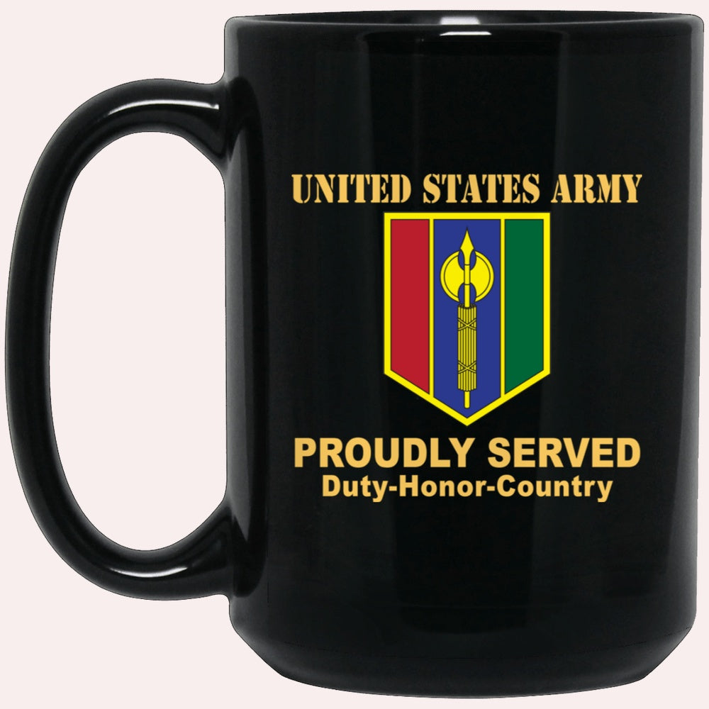 Us Army Mug, Veterans Mug, US Army 302 MANEUVER ENHANCEMENT BRIGADE Black Mug, Us Army Coffee Mug, Military Coffee Mugs