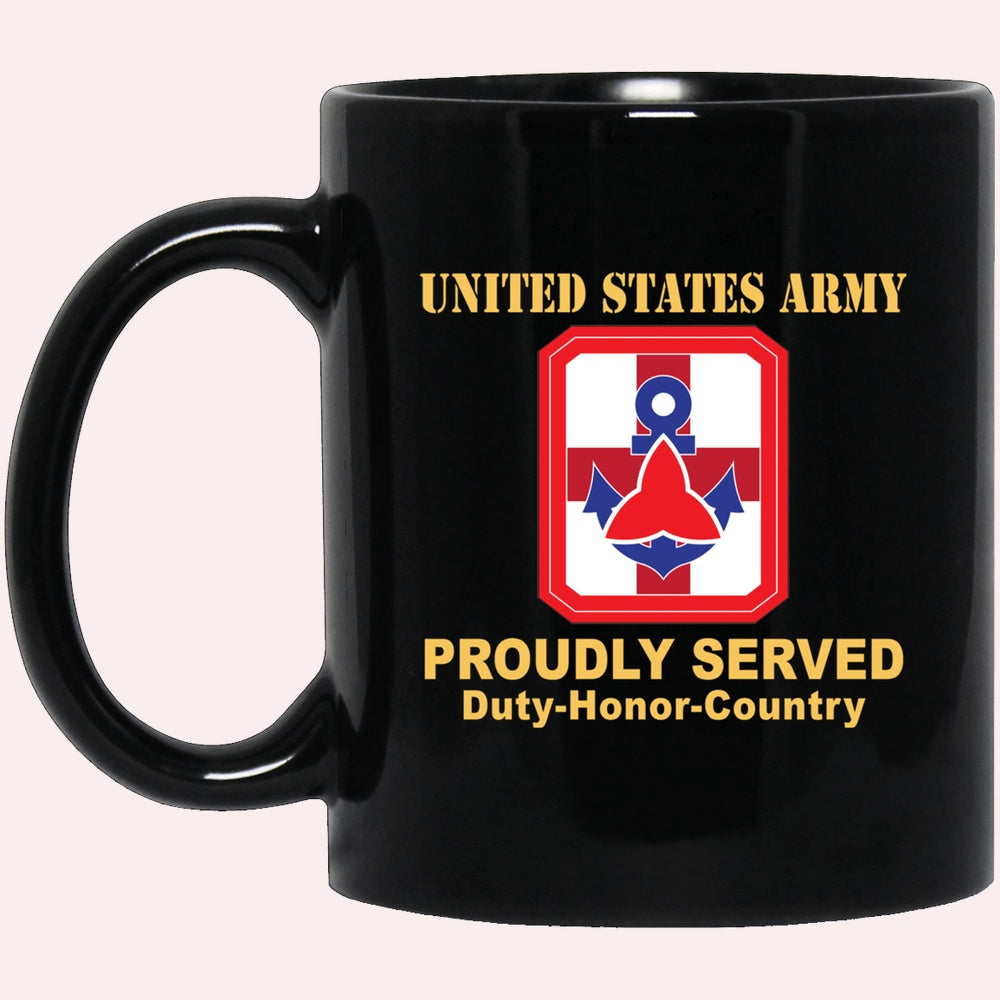 Us Army Mug, Veterans Mug, US Army 307TH MEDICAL BRIGADE Black Mug, Us Army Coffee Mug, Military Coffee Mugs