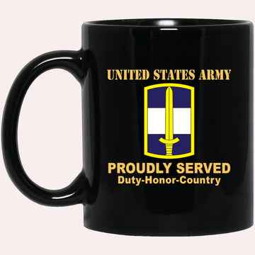 Us Army Mug, Veterans Mug, US Army 308 CIVIL AFFAIRS BRIGADE Black Mug, Us Army Coffee Mug, Military Coffee Mugs