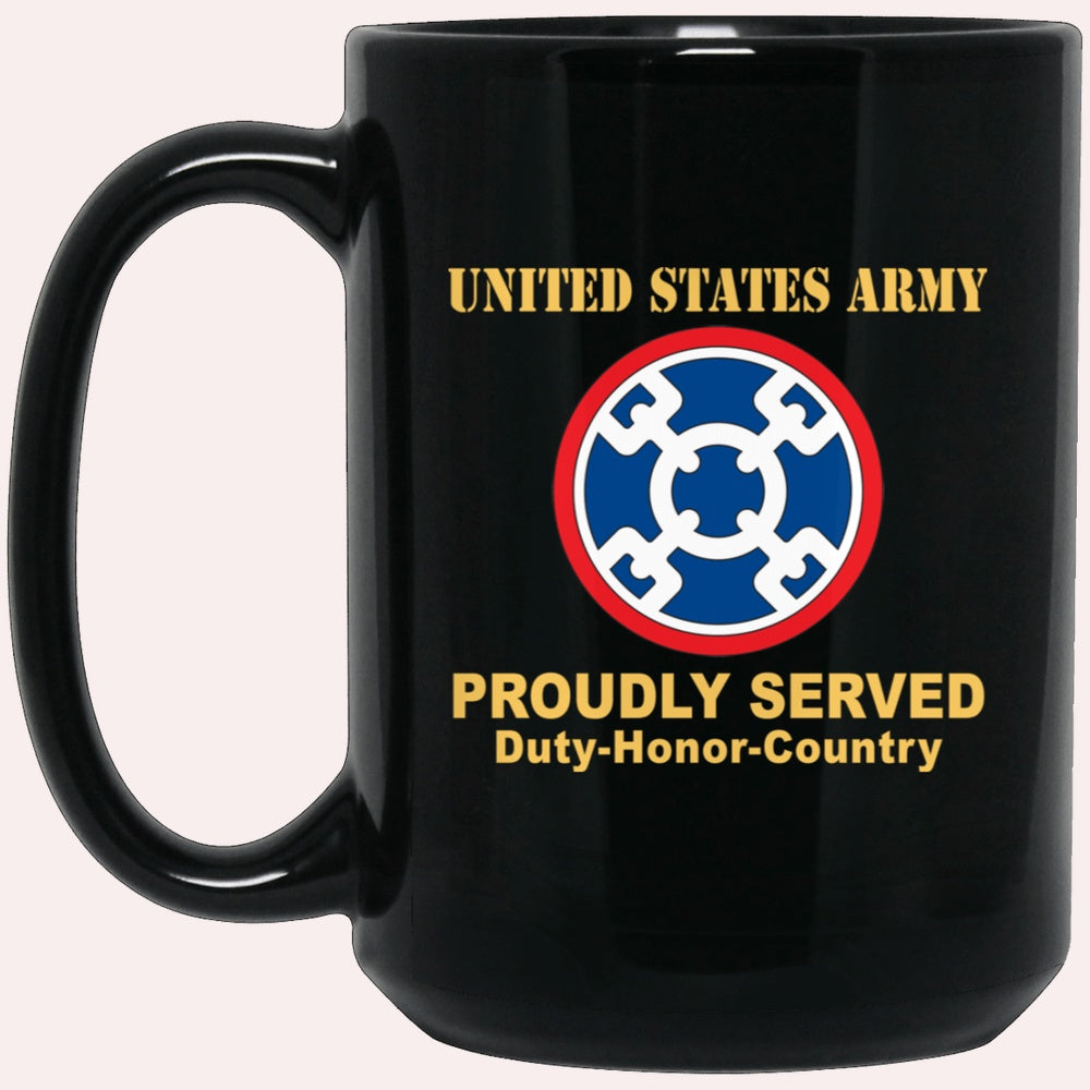 Us Army Mug, Veterans Mug, US Army 310TH SUSTAINMENT COMMAND Black Mug, Us Army Coffee Mug, Military Coffee Mugs