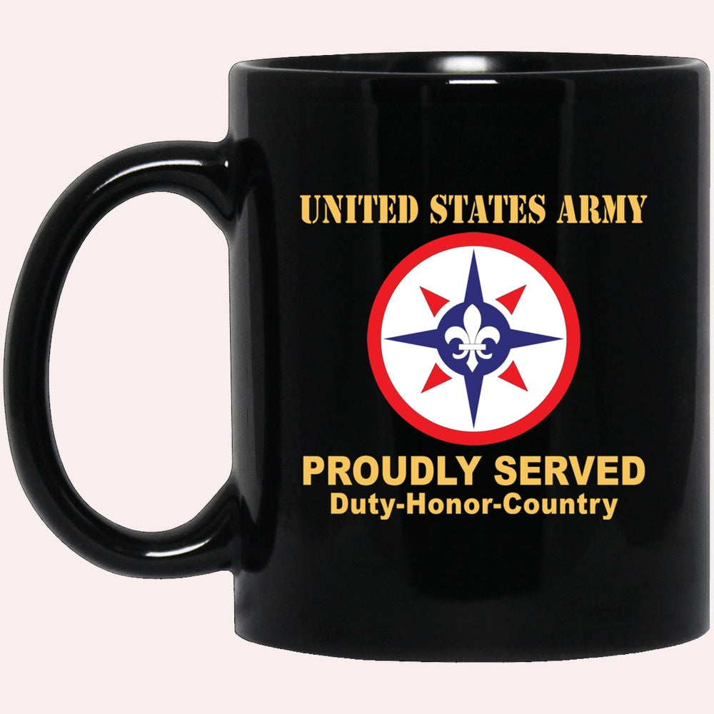 Us Army Mug, Veterans Mug, US Army 316TH SUSTAINMENT COMMAND Black Mug, Us Army Coffee Mug, Military Coffee Mugs