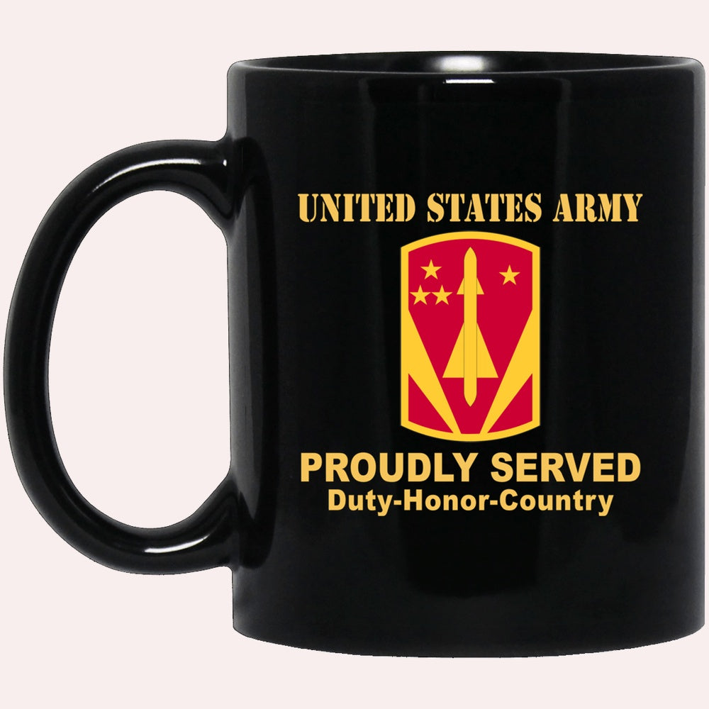 Us Army Mug, Veterans Mug, US Army 31ST AIR DEFENSE ARTILLERY BRIGADE  Black Mug, Us Army Coffee Mug, Military Coffee Mugs