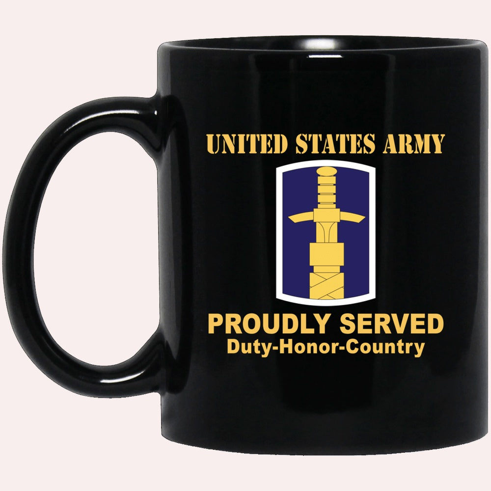 Us Army Mug, Veterans Mug, US Army 321 CIVIL AFFAIRS BRIGADE Black Mug, Us Army Coffee Mug, Military Coffee Mugs