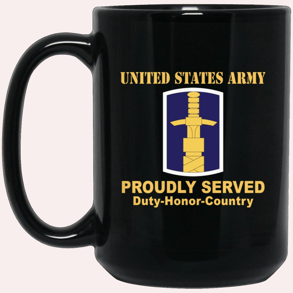 Us Army Mug, Veterans Mug, US Army 321 CIVIL AFFAIRS BRIGADE Black Mug, Us Army Coffee Mug, Military Coffee Mugs