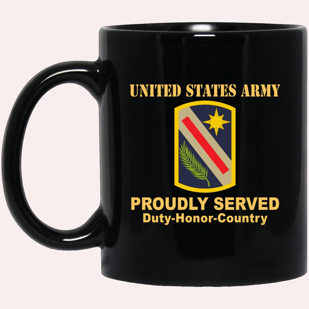 Us Army Mug, Veterans Mug, US Army 321 SUSTAINMENT BRIGADE Black Mug, Us Army Coffee Mug, Military Coffee Mugs