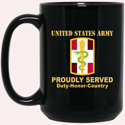 Us Army Mug, Veterans Mug, US Army 330TH MEDICAL BRIGADE Black Mug, Us Army Coffee Mug, Military Coffee Mugs