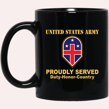 Us Army Mug, Veterans Mug, US Army 332 MEDICAL BRIGADE Black Mug, Us Army Coffee Mug, Military Coffee Mugs
