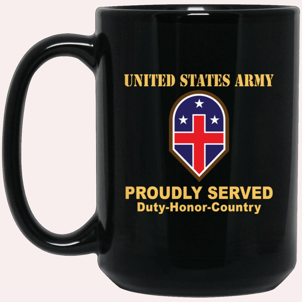 Us Army Mug, Veterans Mug, US Army 332 MEDICAL BRIGADE Black Mug, Us Army Coffee Mug, Military Coffee Mugs
