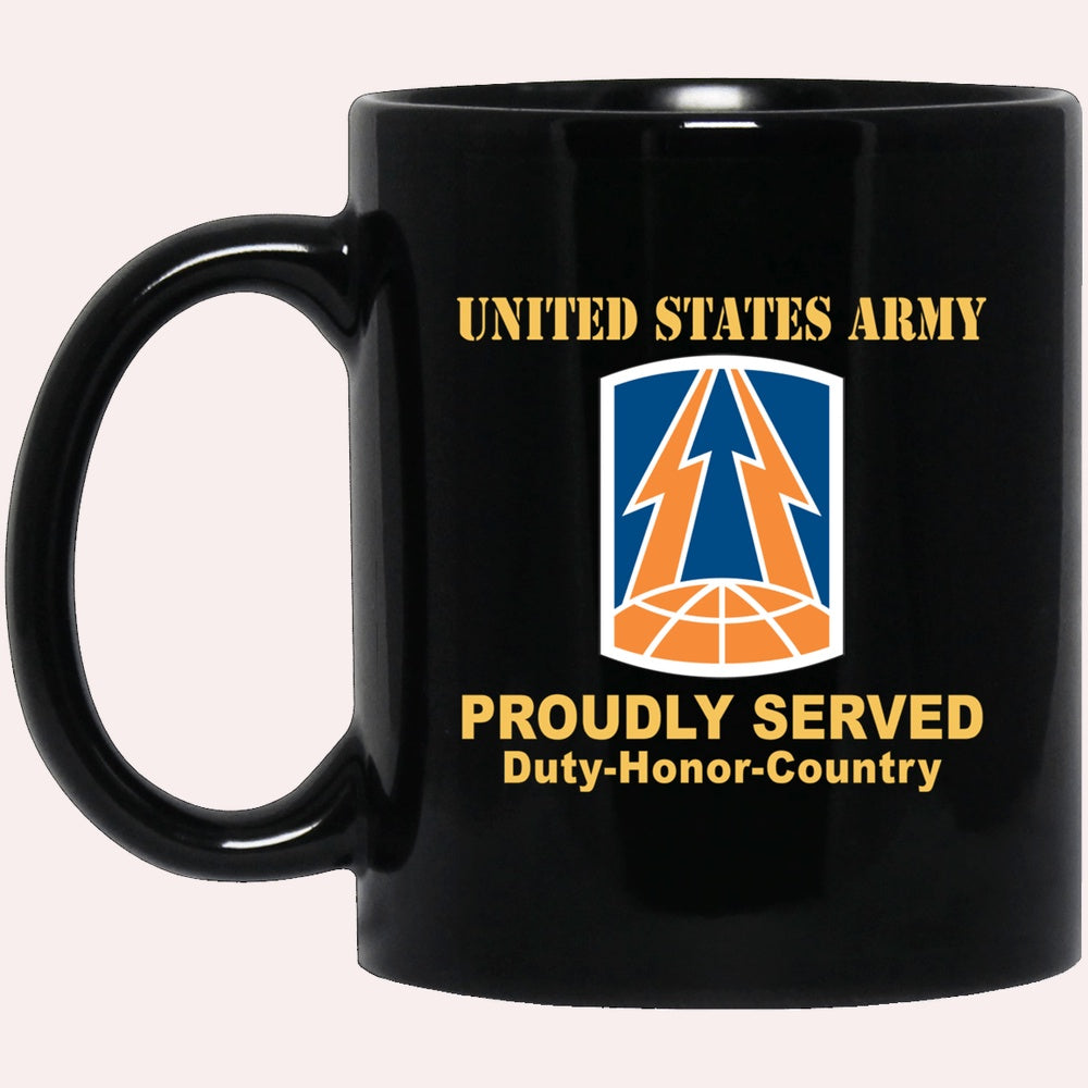 Us Army Mug, Veterans Mug, US Army 335TH SIGNAL COMMAND Black Mug, Us Army Coffee Mug, Military Coffee Mugs