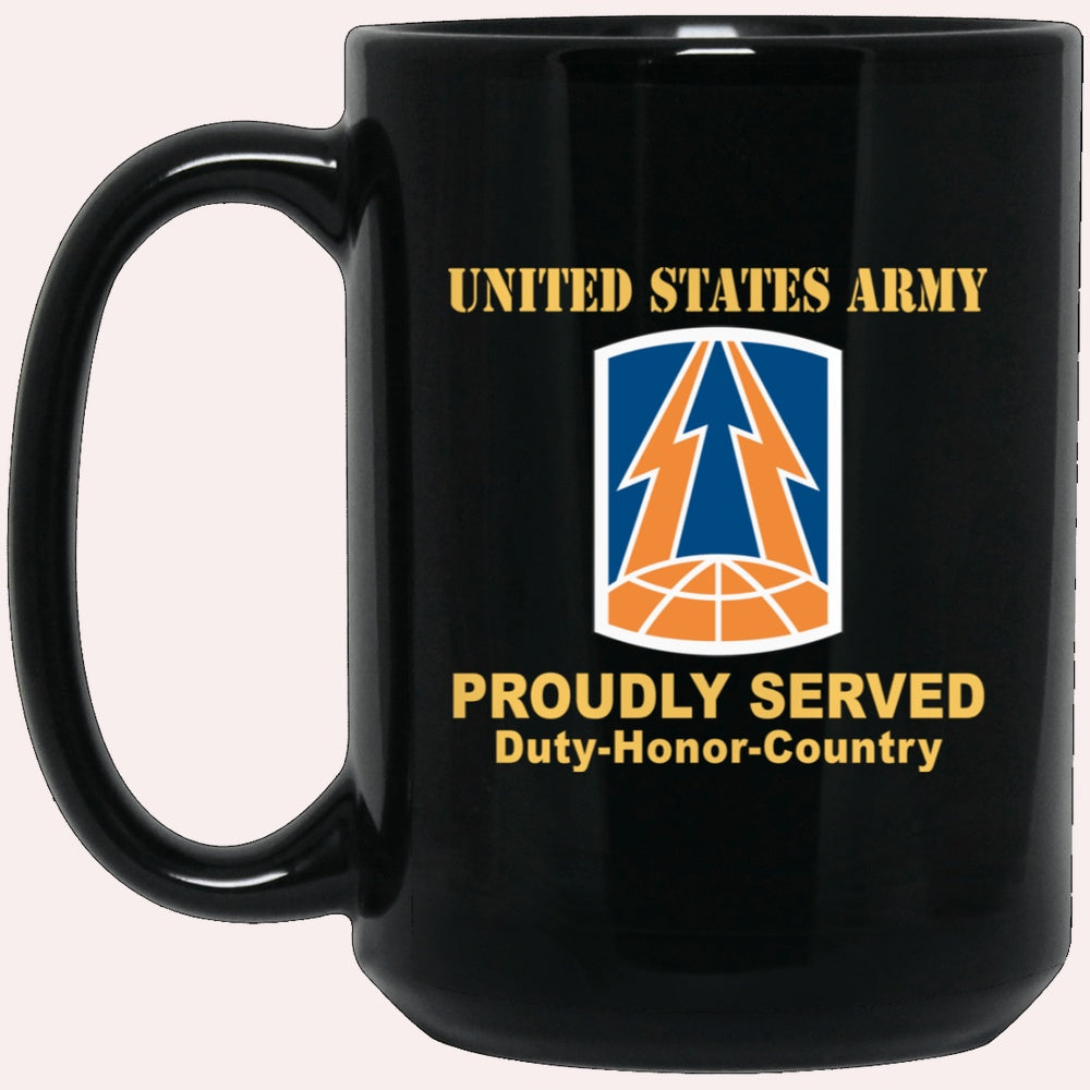 Us Army Mug, Veterans Mug, US Army 335TH SIGNAL COMMAND Black Mug, Us Army Coffee Mug, Military Coffee Mugs