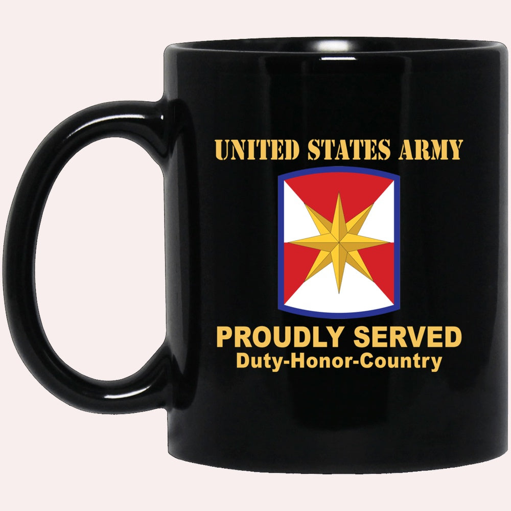 Us Army Mug, Veterans Mug, US Army 347TH REGIONAL SUPPORT GROUP Black Mug, Us Army Coffee Mug, Military Coffee Mugs
