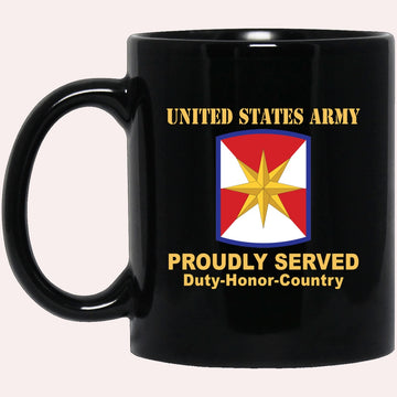 Us Army Mug, Veterans Mug, US Army 347TH REGIONAL SUPPORT GROUP Black Mug, Us Army Coffee Mug, Military Coffee Mugs