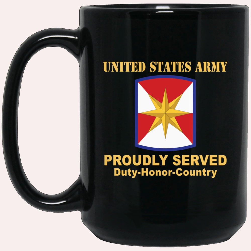Us Army Mug, Veterans Mug, US Army 347TH REGIONAL SUPPORT GROUP Black Mug, Us Army Coffee Mug, Military Coffee Mugs